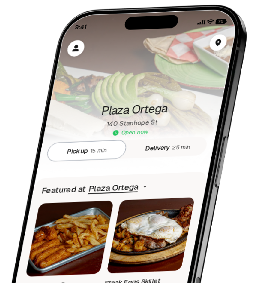 Plaza Ortega app preview
